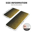 thumbnail image 2 of Sikiie Gold Glitter Gradient Kitchen Mat 2 PCS Cushioned Kitchen Rug, Waterproof Non-Slip Kitchen Mats for Kitchen, Floor Home, Sink, Laundry, 2 of 6