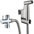 thumbnail image 6 of MINKUROW Handheld Bidet Sprayer for Toilet,7/8" Stainless Steel Adjustable Pressure Bidet Faucet Diaper Sprayer Set with Hose Attachment for Bathroom, 6 of 7