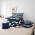 thumbnail image 6 of Homewish Floral Daisy 7-Piece Full Bedding Set - Chic Flowers Spring Garden, 6 of 8