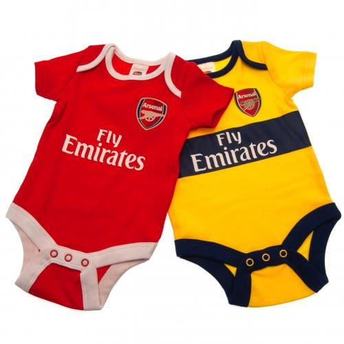 Home & Away Arsenal Baby Onesie Set 2 Pieces Home & Away Arsenal Baby Onesie Set 2 Pieces