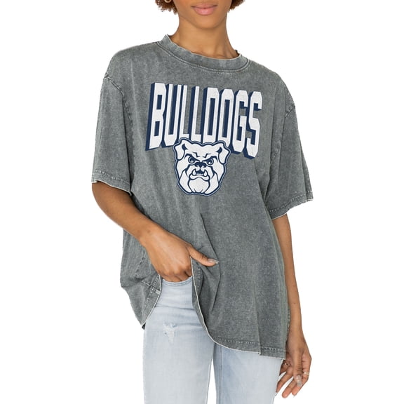 Women's Gameday Couture Gray Butler Bulldogs Solid Defense Oversized T-Shirt