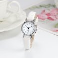 thumbnail image 2 of Resicozy Womens Watch Leather Ladies Watches for Women Easy Wrist Watches with Leather Strap Dial 2026 White One Size, 2 of 3