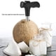 thumbnail image 5 of Herramienta de apertura de coco, abridor de coco joven de acero inoxidable para cocos blancos jóvenes Fácil y seguro de abrir Cocer Corer Ecomeon no, 5 of 6