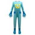 thumbnail image 1 of Halloween clothing Kids Superhero Costume Pink and Blue Full Body Suit with Gloves and Boot Covers for Halloween CZ TRADE Kids Superhero, 1 of 4