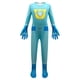 thumbnail image 1 of Halloween Character Costume Kids Superhero Costume Pink and Blue Full Body Suit with Gloves and Boot Covers for Halloween, 1 of 4