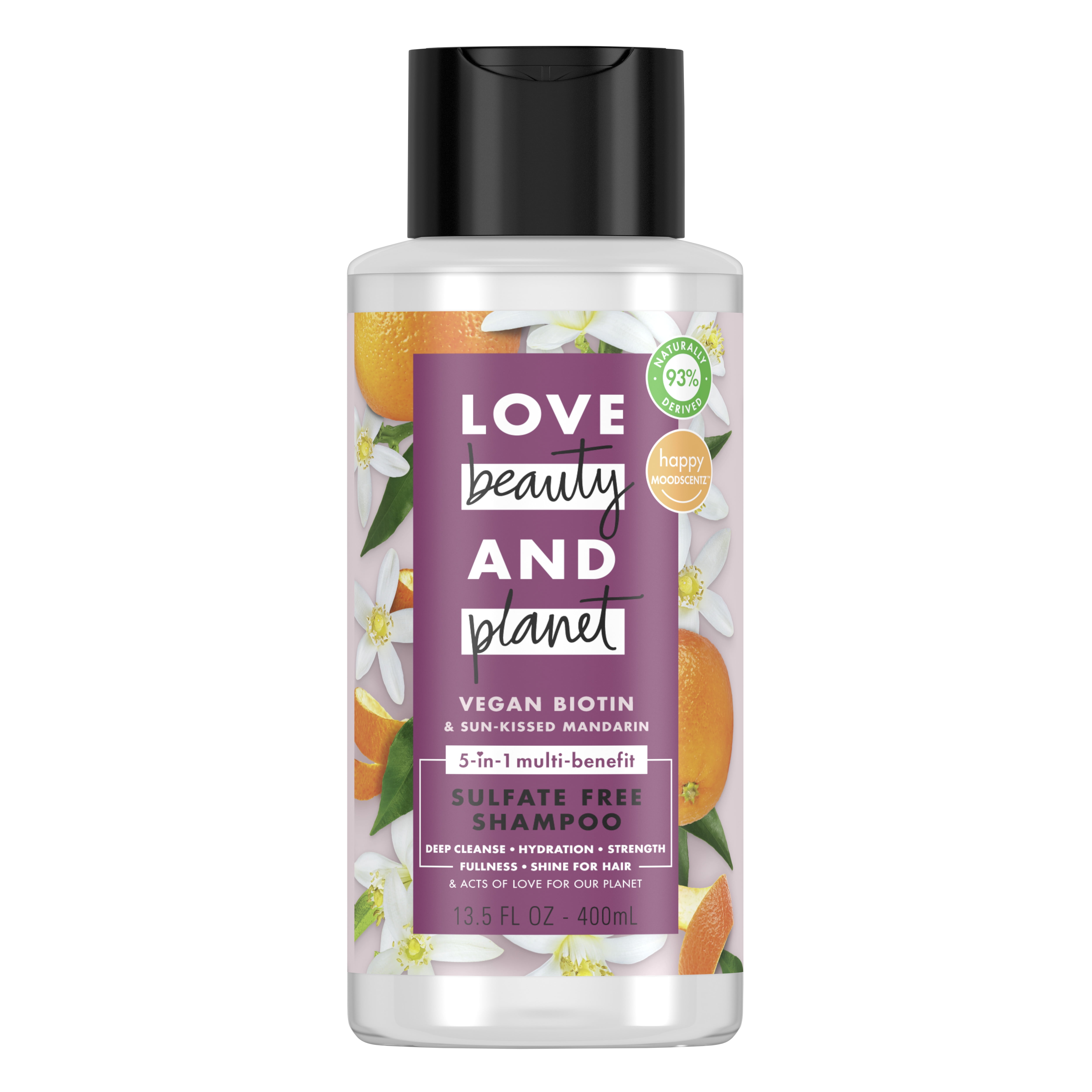 Love Beauty and SulfateFree Shampoo Vegan Biotin & SunKissed
