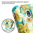 thumbnail image 4 of Kaleidio Case For Samsung Galaxy J7 Crown, J7 Aero, J7 Aura, J7 Top, J7 Eon [TUFF Armor] Impact Shockproof 3-Piece Dual Layer Rubber Cover w/ Overbrawn Prying Tool [Spring Daffodils], 4 of 7