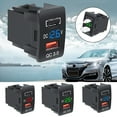 thumbnail image 4 of BUYISI 12V Car Charger For Qc3.0 Pd Dual Usb Outlet For Toyota Usb Port Socket, 4 of 8