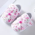 thumbnail image 2 of Rovga Baby Girls Soft Toddler Shoes Toddler Shoes Bow Princess Shoes Sandals Bowknot Flat Shoes Toddler Sneakers, 2 of 7