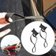 thumbnail image 5 of Anclajes de canoa Bow Stern Cars Hoods Mangos de kayak Correas de anclaje Quick Loops Heavy Duty para capotas de automóviles Cola Bucles rápidos, 5 of 8