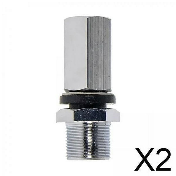 Adaptador de antena CB,Adaptador de antena CB Conector resistente Metal,Adaptador de antena para automóvil S216 3/8 24 a SO239,Adaptador de montaje de perno de antena de radio roscado,Antenas