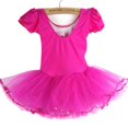 thumbnail image 2 of Robe de Danse Tutu à Manches Courtes Pailletée pour Filles avec Fleurs, 2 of 9