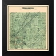 thumbnail image 2 of Stewart 12x13 Black Modern Framed Museum Art Print Titled - Middleburg Ohio Landowner - Stewart 1874, 2 of 5