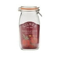 thumbnail image 2 of Kilner Swing Top Round Glass Jar | 2L, 2 of 3
