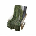 thumbnail image 4 of Central America Soft Flannel Fleece Blanket, Suspended Bridge at Natural Rainforest Park in Costa Rica Natural Landscape, Cozy Plush for Indoor and Outdoor Use, 60" x 80", Multicolor, by Ambesonne, 4 of 6