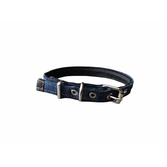 Collar mezclilla perro mediano Mezclota Collar M mezclilla