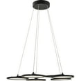 thumbnail image 2 of Quoizel Nitro 2" Contemporary Chandelier in Matte Black, 2 of 4