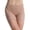 Khaki, variant on Babysbule Womens Shapewear Body Sculpting Pants Women's Mid-waist Abdomen Pants High-waist Leggings Mesh Boxer Pants