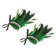 thumbnail image 4 of 2 calentadores de brazos de felpa para carnaval, baile, Brasil, Halloween, mujeres verde, 4 of 9