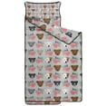 thumbnail image 2 of Cute Pitbull Terriers Dog and Flower Toddler Nap Mats for Kids Preschool,Sleeping Mat Bag or Kids,Toddler Sleeping Bag,Toddler Nap Mat or Daycare, 2 of 6