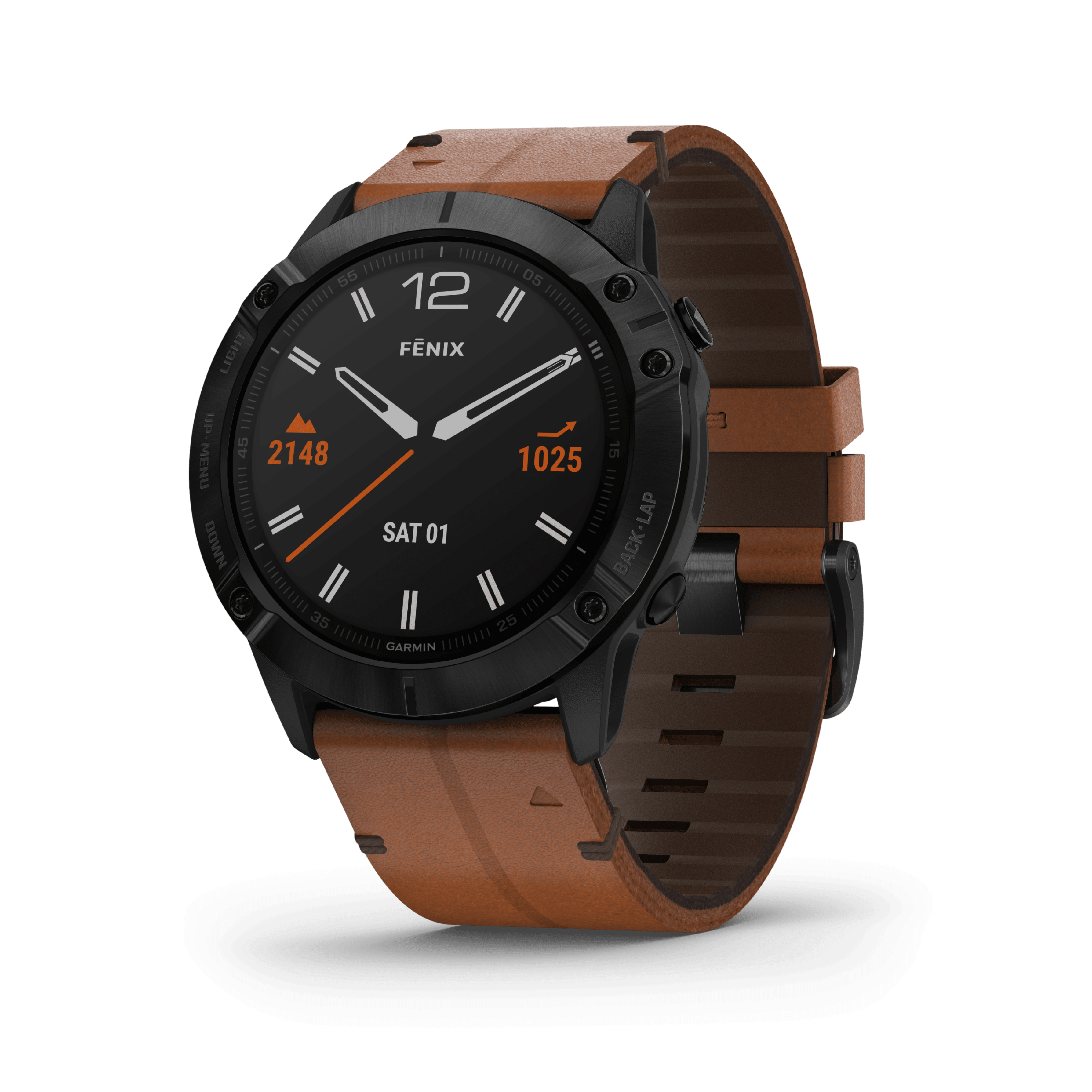garmin chestnut leather band