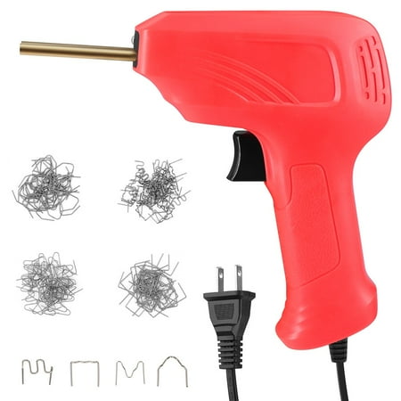 

BCLONG Plastic Welder Auto Bumper Repair Kit Hot Stapler Welder Tool + 200 Staples