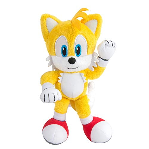 Sonic Modern Tails Collector Plush Toy | Official Licensed Product from Tomy | Featuring Fine