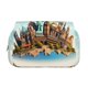 thumbnail image 2 of Easygdp Iconic Global Landmarks para Estuche de Lápices con Tapa Flip, Suministros de Oficina y Universidad para Adolescentes y Adultos, 2 of 7