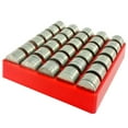 thumbnail image 6 of Coin Container Organizer Mouse Pad File Board Cajas Organizadoras Storage Box Red 4 Pieces, 6 of 6