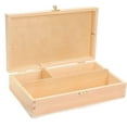 thumbnail image 2 of Jouet-Plus Jouetprive Rectangular Wooden Storage Box with Closure, 2 of 2