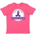 thumbnail image 3 of Inktastic Crohn's Disease Hope Fight Cure Youth T-Shirt, 3 of 5