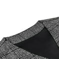 thumbnail image 5 of Donemore Men's Retro Check Sleeveless V-Neck Single-Breasted Suit Vest Business Casual Vintage Style Design Classic Tailoring Minimalist Top, 5 of 7