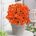 thumbnail image 4 of Artificial Morning Glory Stake, 20 Inch Anti Trap Disc Flower for Outdoor, Realistic Simulation Plant for Courtyard Scenery, Weather Resistant Ground Planting for Garden and Patio, 4 of 6