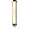 thumbnail image 3 of Mens 14K Yellow Gold, 4mm Slightly Domed Standard Comfort-Fit Wedding Band (sz 13), 3 of 3