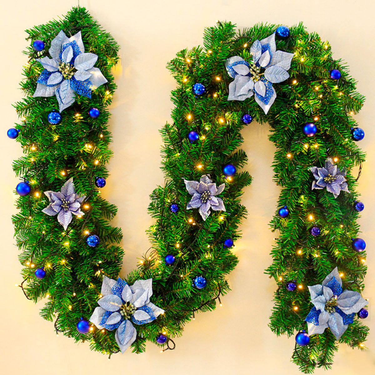 9 Ft Christmas Garland,Artificial Christmas Garland, Christmas
