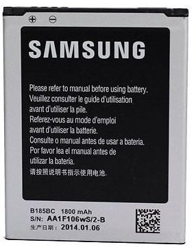 Samsung Akku Typ EB-BG900BBU 3,85V 2800mAh/10,8Wh Li-Ion Schwarz 