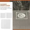 thumbnail image 6 of 3 Pcs Sewer Cover Sink Strainer Bath Shower Drain Covers Bathtub Stopper Rubber Floor, 6 of 6