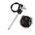 52mm Marine Boat Fuel Level Gauge With Alarm Fit For 0190 Ohm/24033