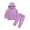 Z1-Purple, variant on Boys Sweat Suit Set 2 Piece Soft Fleece Pullover Hoodies and Athletic Cargo Jogger Sweatpants for Boys 3-9 Years,8-9 Years