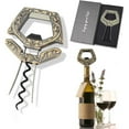 thumbnail image 2 of MOPOOR Wine Opener Corkscrew Wine Bottle Opener Two-Prong Cork Puller,Wine Corkscrew Two Prong Wine Opener & Cork Remover Triple Function Tool for Wines & Elegant Alloy with Premium Display Box, 2 of 8