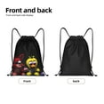 thumbnail image 5 of Saiise Five Nights At Freddy'S Print Drawstring Backpack String Bag Sackpack Cinch Water Resistant for Gym Shopping Sport Yoga, 5 of 9