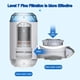 thumbnail image 5 of Filtro purificador de agua de la ducha - Filtración de 7 etapas de alto rendimiento para grifo de baño y cocina, elimina cloro y sedimentos, vida útil del filtro de 6 meses, instalación sencilla, 5 of 9