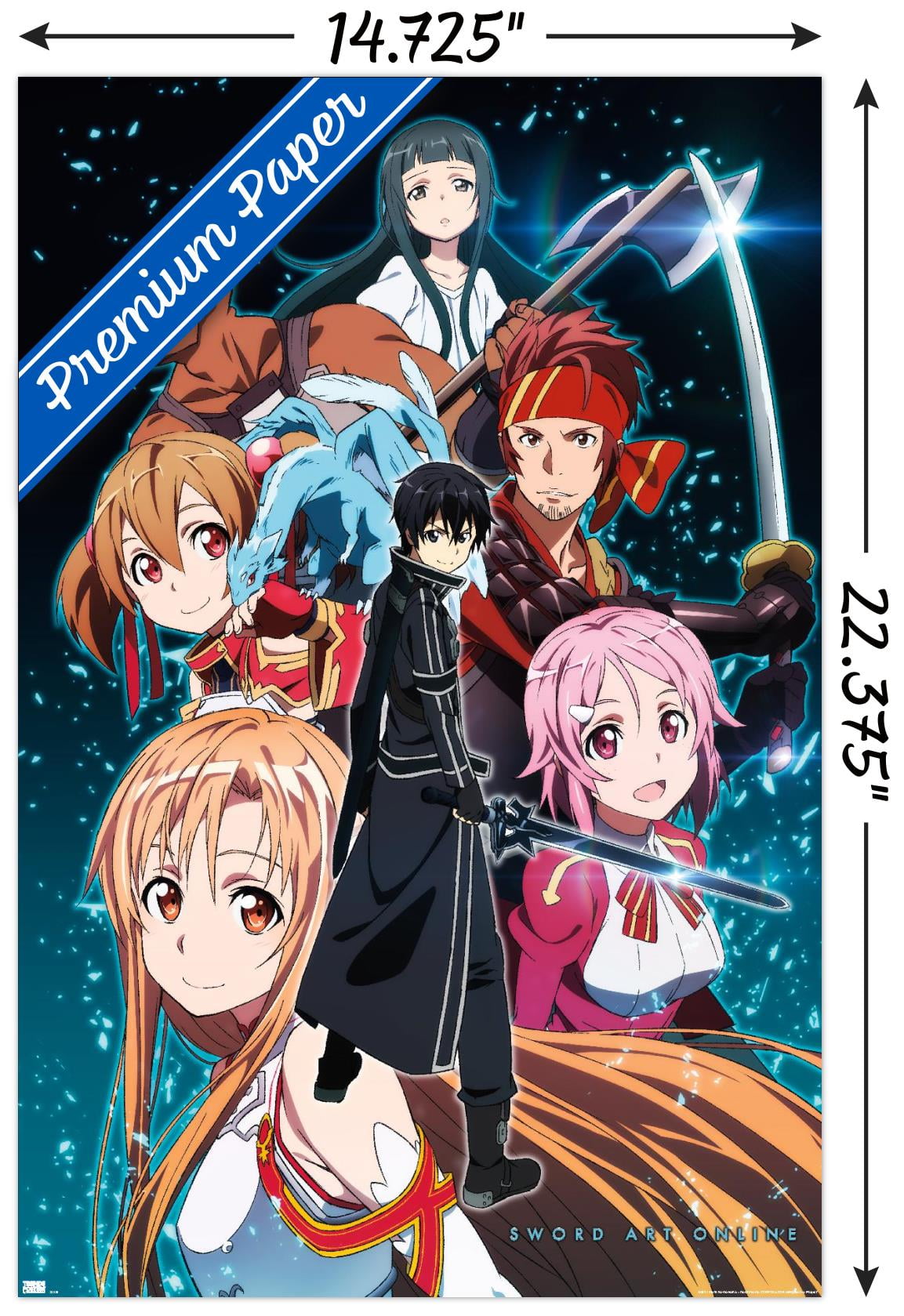 Sword Art Online 特大ポスター 19枚セット a98d6e7e-1e52-46cf-a8a3-