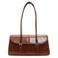 thumbnail image 5 of Bolso de hombro retro francés de alta gama para mujer, nuevo estilo 2025, versátil, ligero y de moda, tipo baguette., 5 of 5