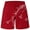 Chili Red, variant on BASSDASH Men's 6" / 8" Fishing Shorts UPF 50+ Water Resistant Quick Dry Hiking Cargo Shorts with Multi Pocket