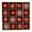 A, variante sur WMQPNNS Ensemble d'Ornements de Noël Fabriqué au Canada 16 Pcs Décorations d'Arbre de Noël avec Champagne Rouge Blanc Argent & Encre P / Kit de Décorations de Vacances Incassable