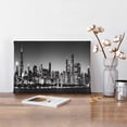 thumbnail image 4 of Aarocafa – Chicago Skyline Inner Frame Canvas Poster – Stretched Urban Night Cityscape Art | Stretched Canvas Art | Contemporary Decor | Ready to Hang – 20x24in – Inner Frame, 4 of 7