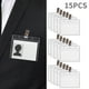 thumbnail image 1 of Hot6sl Ofertas Del Día Protected Tarjetas para Tarjetas de Registro de Vacunación Funda de Plastico Transparente con Clip, 1 of 4
