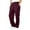 Wine, variant on Boys' Wide Leg Sweatpants - Elastic Waist Drawstring Joggers for Big Kids - Boys' Loose Fit Casual Pants for Kids & Pre-Teens (Ages 5-16)