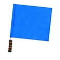 thumbnail image 1 of Bandera de árbitro, bandera de señales, bandera de mano, bandera de seguridad de tráfico para entrenamiento de fútbol, baloncesto, fútbol, competición, 1 of 8
